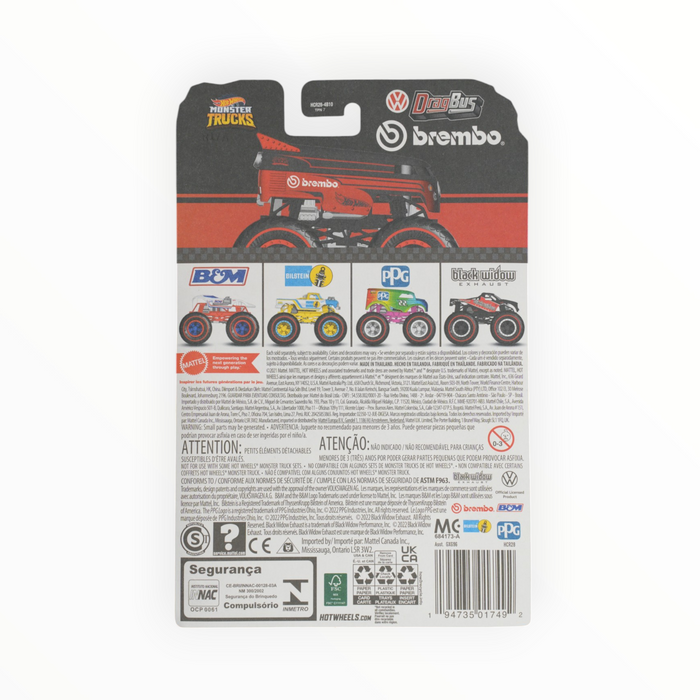 Hot Wheels VW Drag Bus (Brembo) Monster Trucks: Racing (2023) 5/5