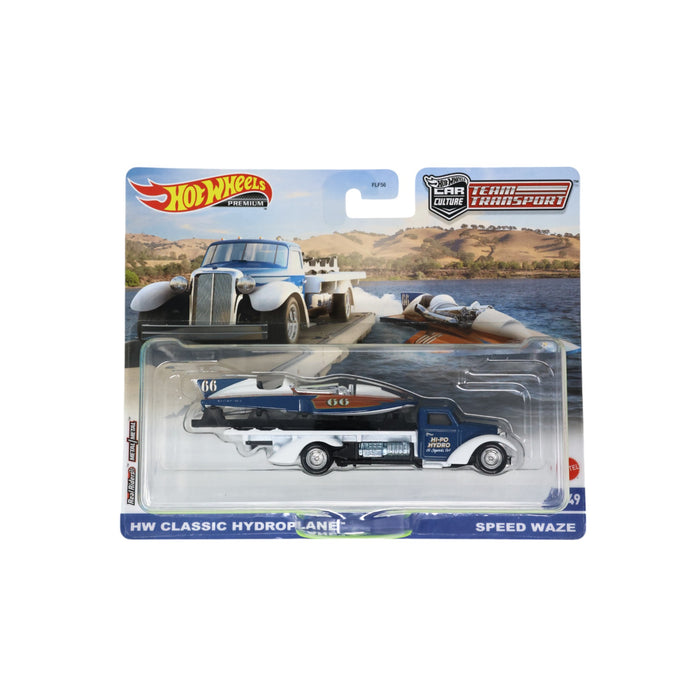 Hot Wheels HW Classic Hydroplane / Speed Waze - Car Culture: Team Transport (2022)