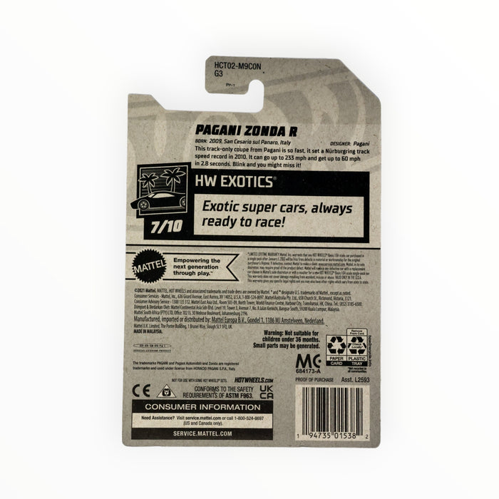 Hot Wheels Pagani Zonda R - Mainline (2022) 215/250