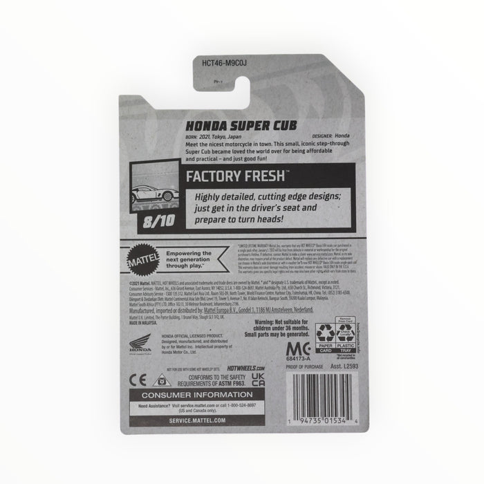 Hot Wheels Honda Super Cub - Mainline (2022) 169/250