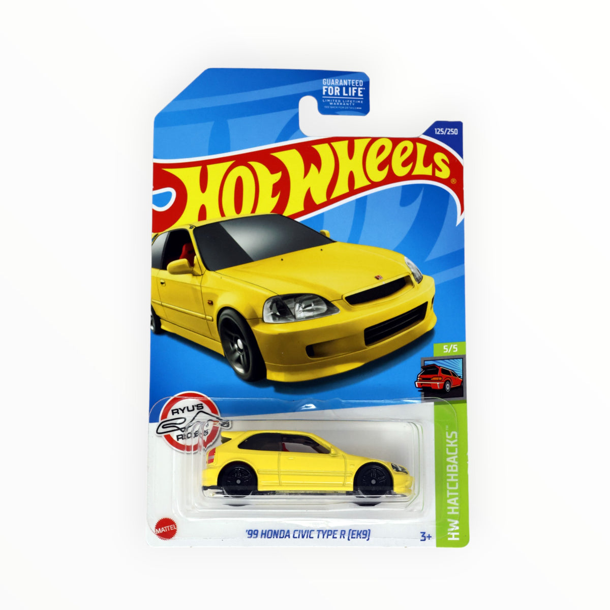 Hot Wheels '99 Honda Civic Type R (EK9) - Mainline (2022