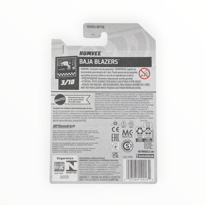 Hot Wheels Humvee - Mainline (2022) 25/250