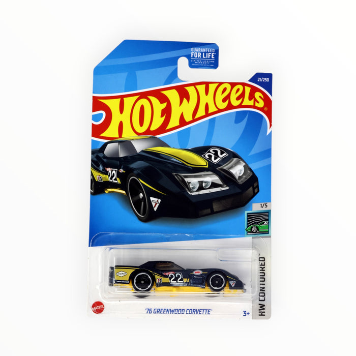 Hot Wheels '76 Greenwood Corvette - Mainline (2022) 21/250