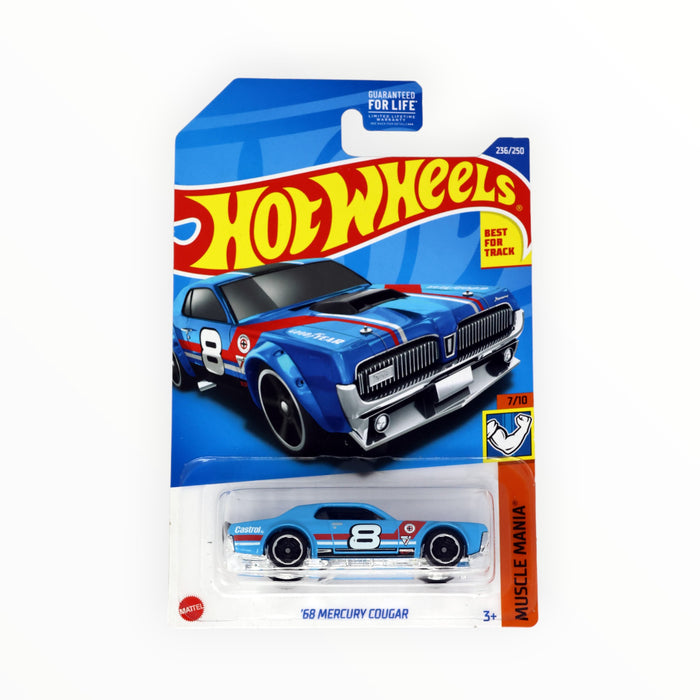 Hot Wheels '68 Mercury Cougar - Mainline (2022) 236/250