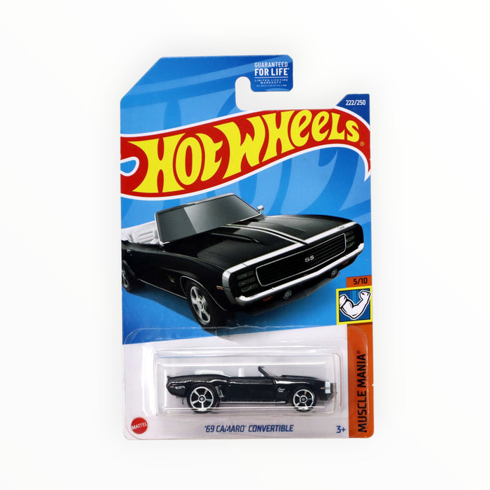 Hot Wheels '69 Camaro Convertible - Mainline (2022) 222/250