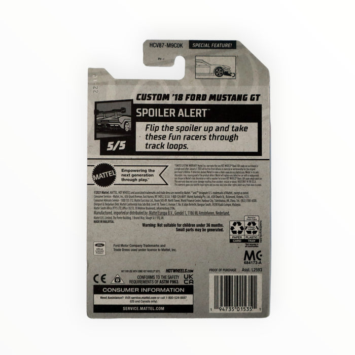 Hot Wheels Custom '18 Ford Mustang GT - Mainline (2022) 175/250