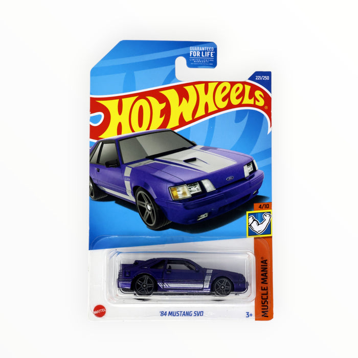 Hot Wheels '84 Mustang SVO - Mainline (2022) 221/250