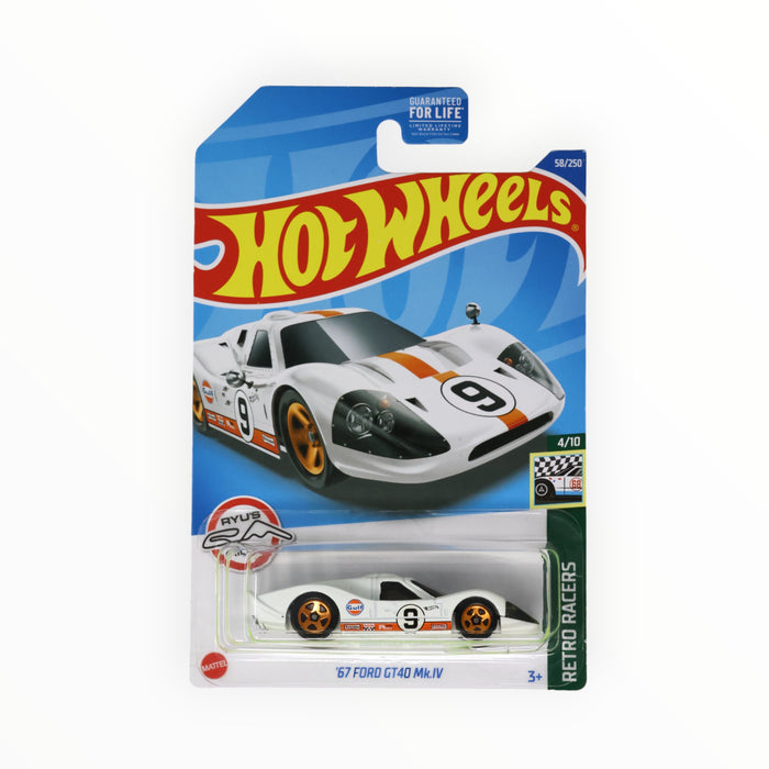 Hot Wheels '67 Ford GT40 Mk.IV - Mainline (2022) 58/250