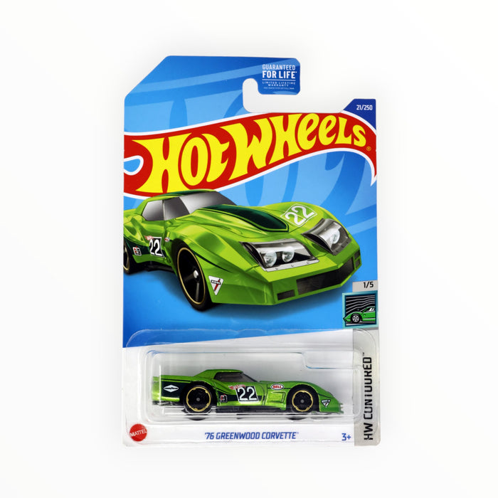 Hot Wheels '76 Greenwood Corvette - Mainline (2022) 21/250