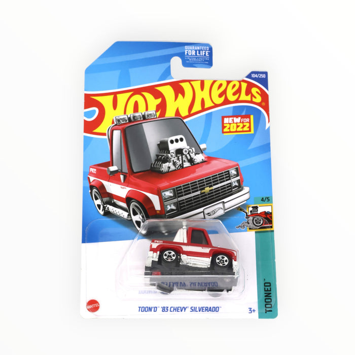 Hot Wheels Toon'd '83 Chevy Silverado - Mainline (2022) 104/250