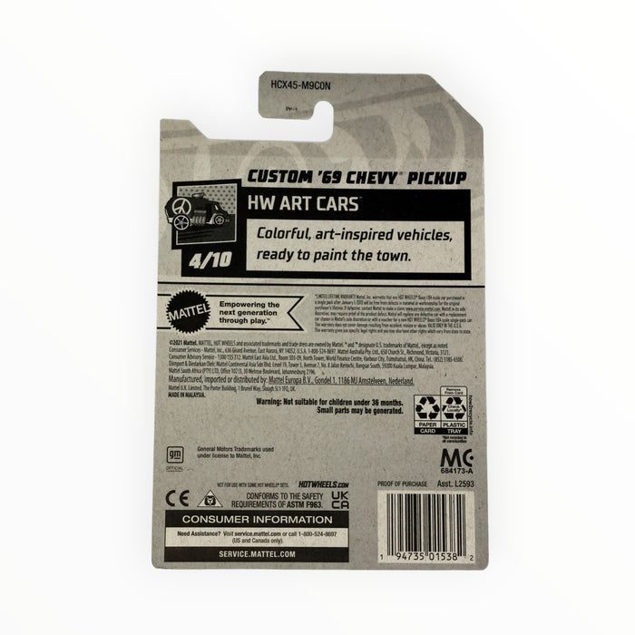 Hot Wheels '69 Chevy Pickup - Mainline (2022) 108/250