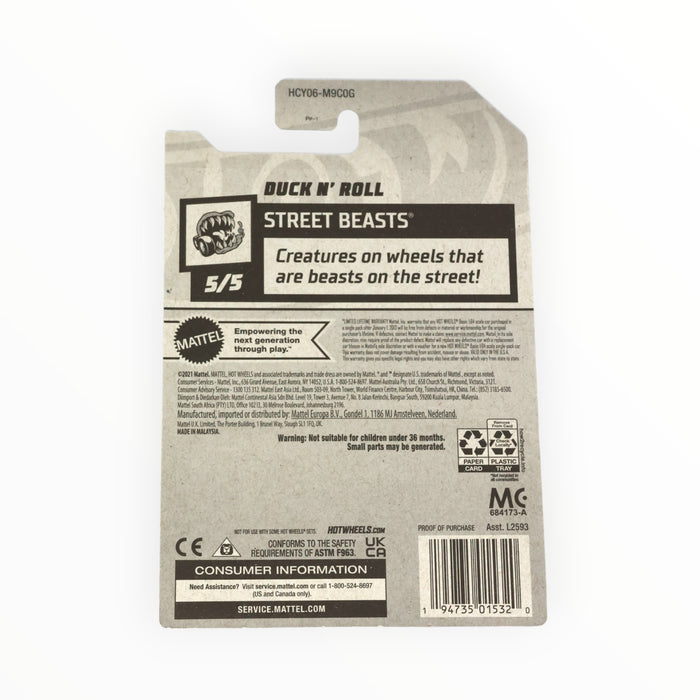 Hot Wheels Duck N' Roll (Treasure Hunt) 2022 - 139/250