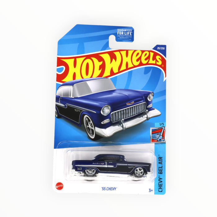 Hot Wheels '55 Chevy (Super Treasure Hunt) Mainline (2022) 20/250