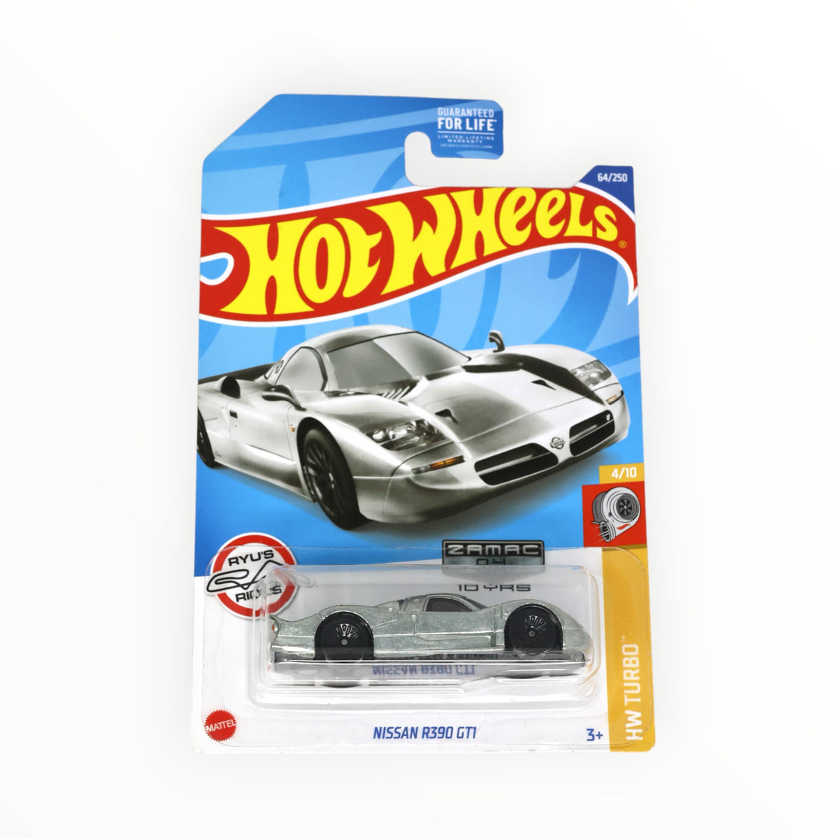 Hot Wheels Nissan R390 GT1 - Mainline (2022) 64/250 — 99Diecast