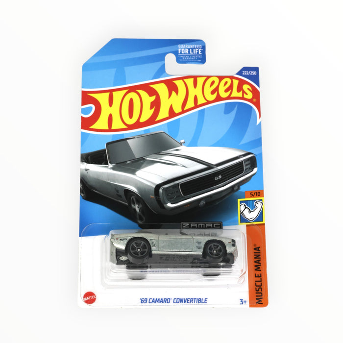 Hot Wheels '69 Camaro Convertible - Mainline (2022) 222/250