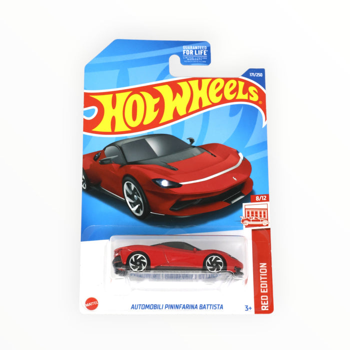 Hot Wheels Automobili Pininfarina Battista (Red Edition) Mainline (2022) 171/250