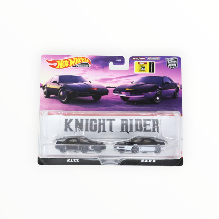 Hot Wheels K.I.T.T. / K.A.R.R. (Knight Rider) Car Culture 2-Packs (2022)