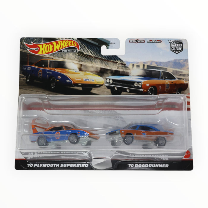 Hot Wheels '70 Plymouth Superbird / 70 Roadrunner - Car Culture 2-Packs (2022)
