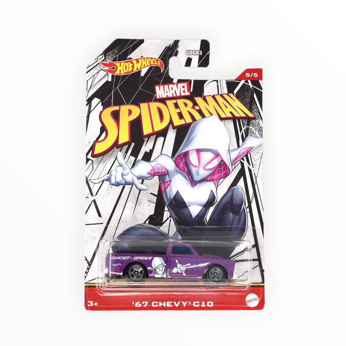 Hot Wheels '67 Chevy C10 (Ghost-Spider) Spider-Man (2022) 5/5