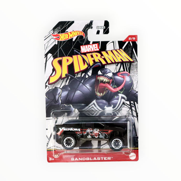 Hot Wheels Sandblaster (Venom) Spider-Man (2022) 2/5