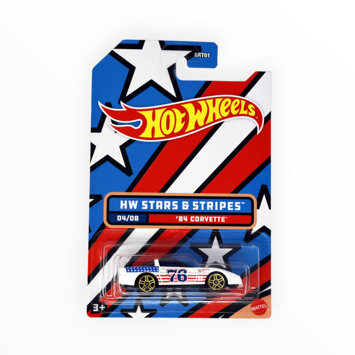 Hot Wheels '84 Corvette - Stars & Stripes (2022) 4/8