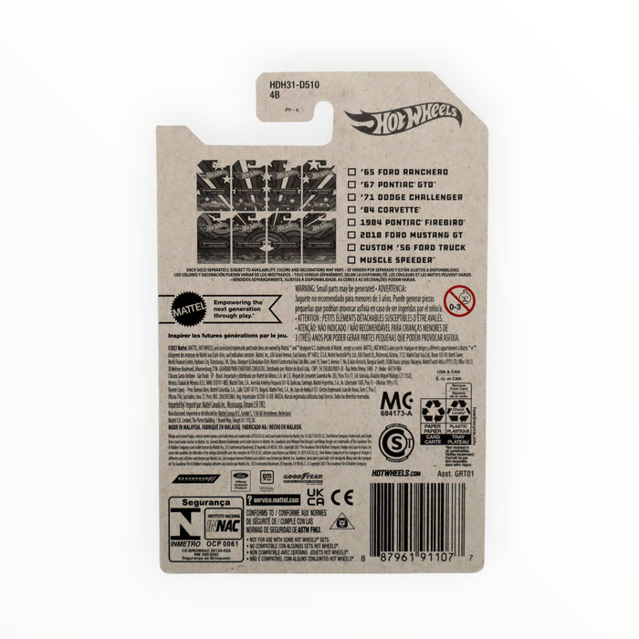 Hot Wheels 2018 Ford Mustang GT - Stars & Stripes (2022) 6/8