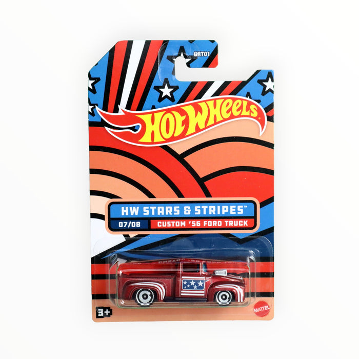 Hot Wheels Custom '56 Ford Truck - Stars & Stripes (2022) 7/8
