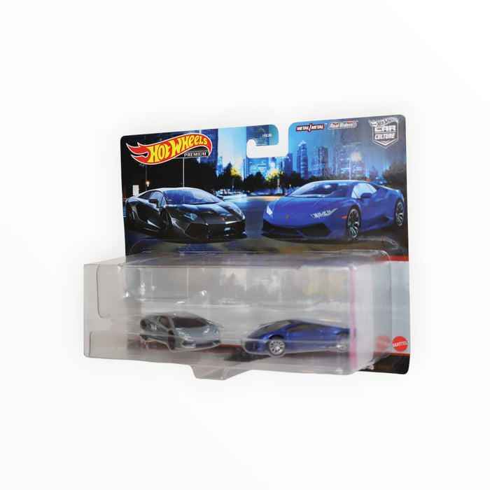 Hot Wheels Lamborghini Aventador Coupé / Lamborghini Huracán LP 610-4 - Car Culture 2-Packs (2022)