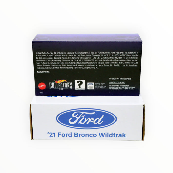 Hot Wheels '21 Ford Bronco Wildtrak - RLC (2022)