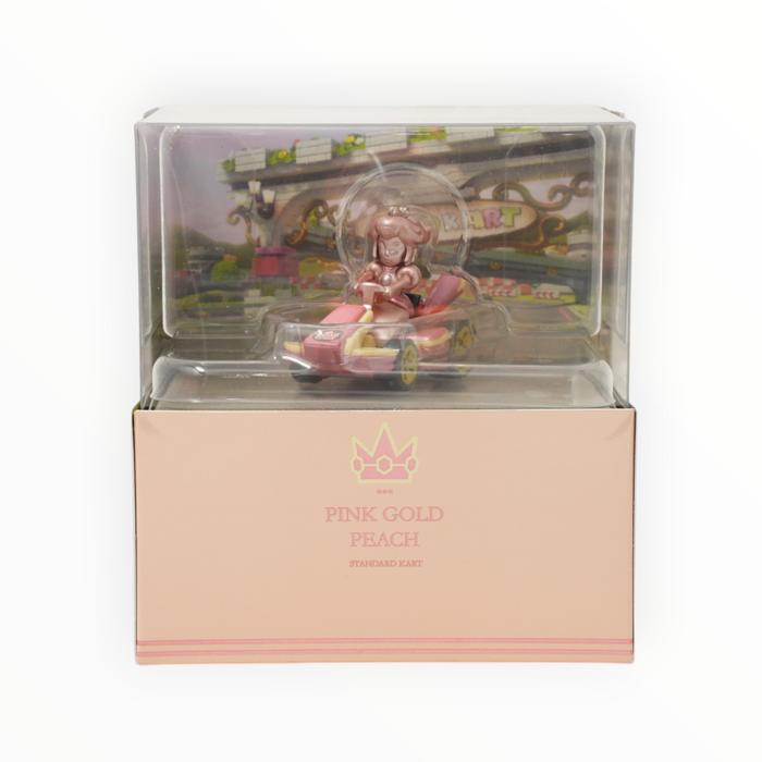 Hot Wheels Standard Kart (Pink Gold Peach - SDCC) Mario Kart (2022)
