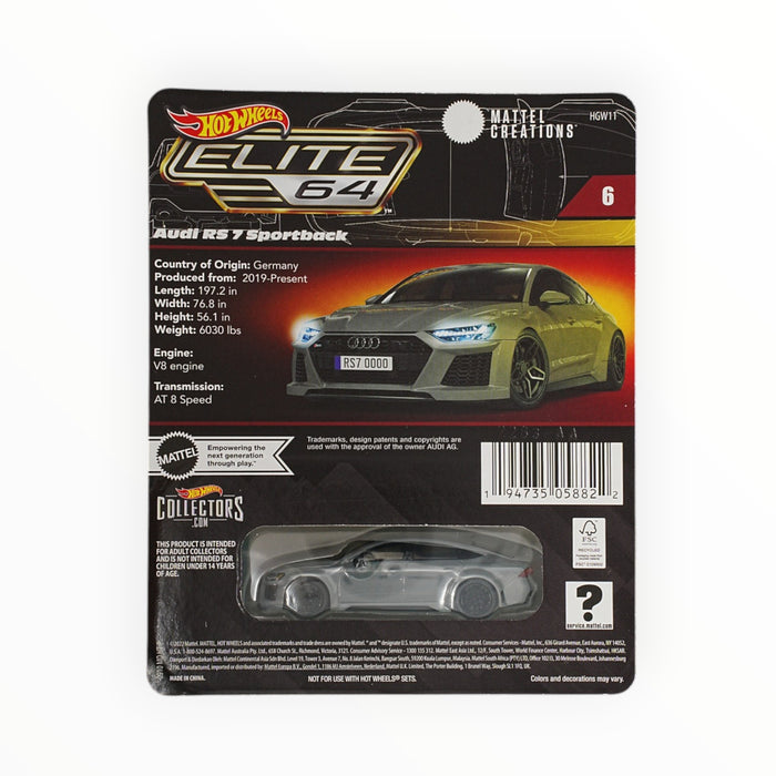 Hot Wheels Audi RS 7 Sportback - Elite 64 (2023) #6