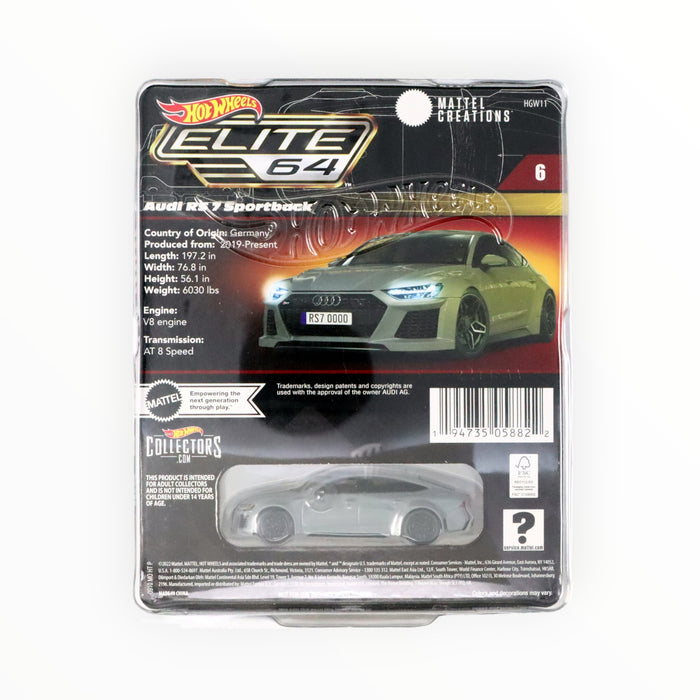 Hot Wheels Audi RS 7 Sportback - Elite 64 (2023) #6