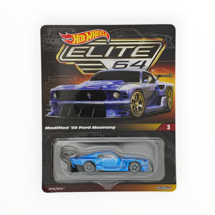 Hot Wheels Modified '69 Ford Mustang - Elite 64 (2023) #3