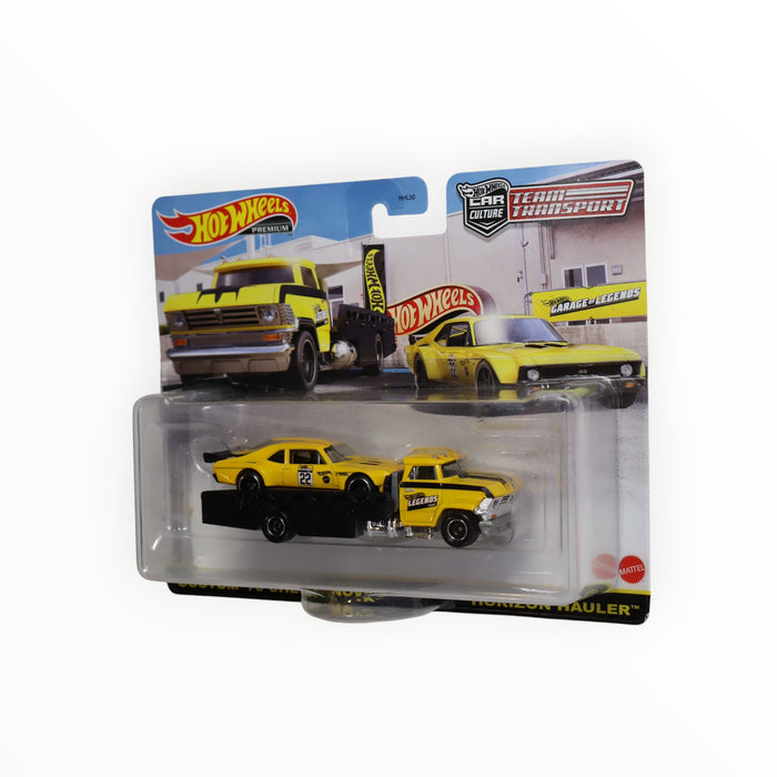 Hot Wheels Custom '70 Chevy Nova / Horizon Hauler - Car Culture: Team Transport (2022)