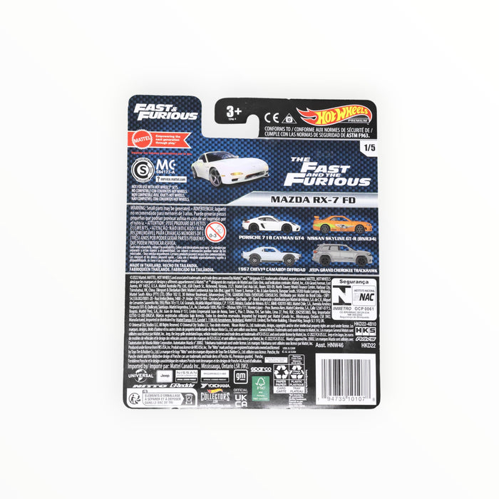 Hot Wheels Mazda RX-7 FD - Fast & Furious Premium (2023) 1/5