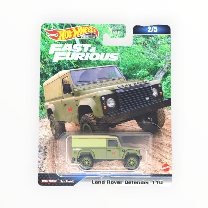 Hot Wheels Land Rover Defender 110 - Fast & Furious Premium (2023)