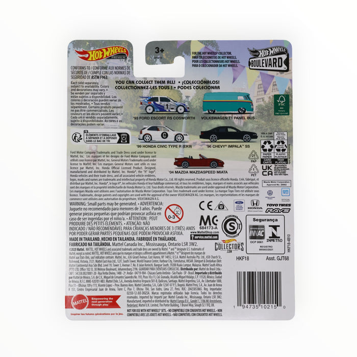 Hot Wheels Volkswagen T1 Panel Bus - Boulevard (2023) #72