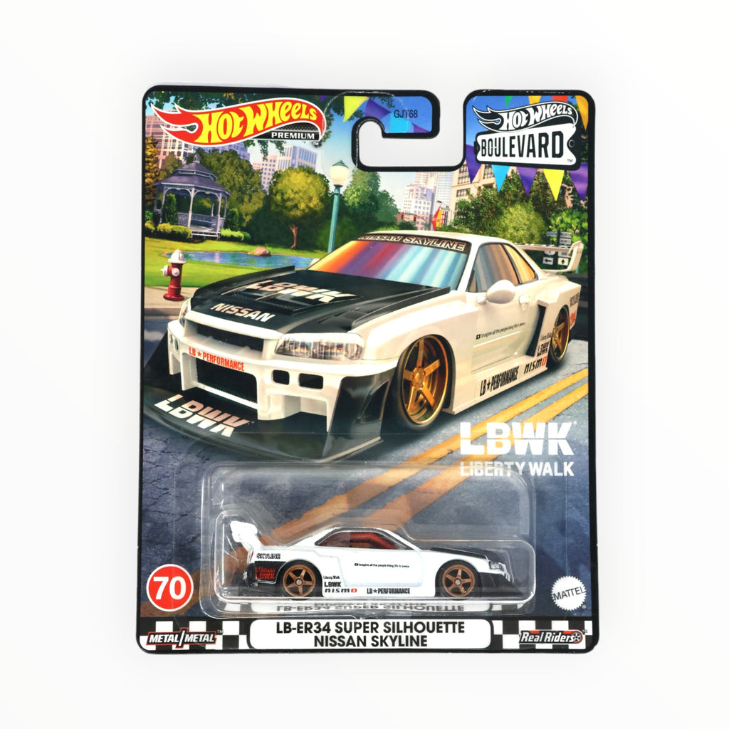 Hot Wheels LB-ER34 super silhouette Nissan sold skyline