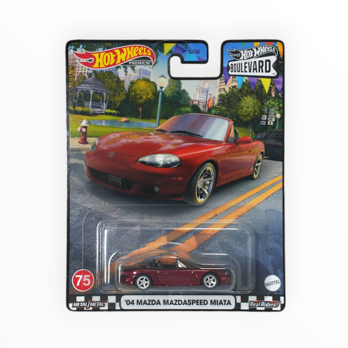Hot Wheels '04 Mazda Mazdaspeed Miata - Boulevard (2023) #75