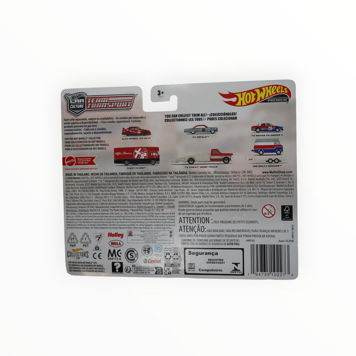 Hot Wheels Alfa Romeo 155 V6 TI / Fleet Flyer - Car Culture: Team Transport (2023) #53