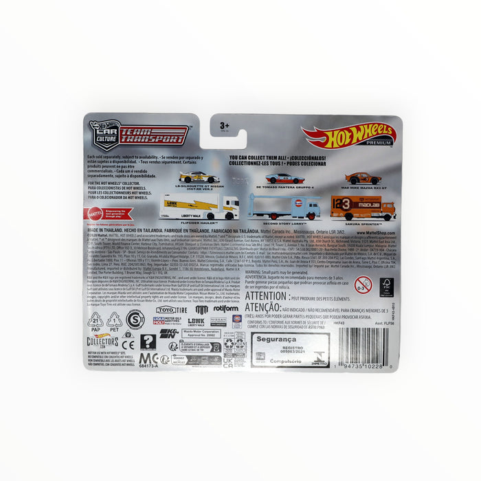 Hot Wheels De Tomaso Pantera Gruppo 4 / Second Story Lorry - Car Culture: Team Transport (2023) #57