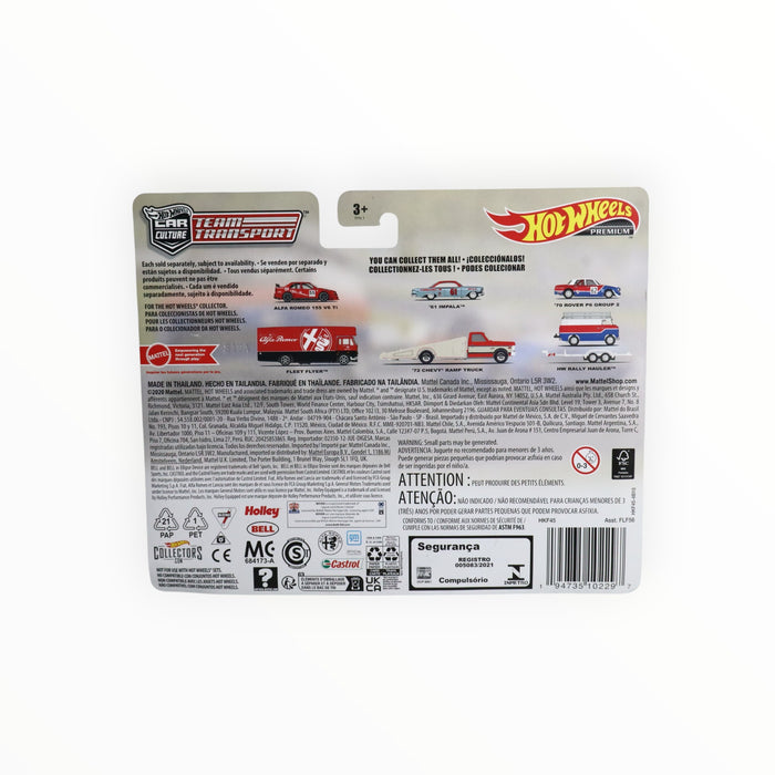 Hot Wheels '70 Rover P6 Group 2 / HW Rally Trailer / HW Rally Hauler - Car Culture: Team Transport (2023) #55