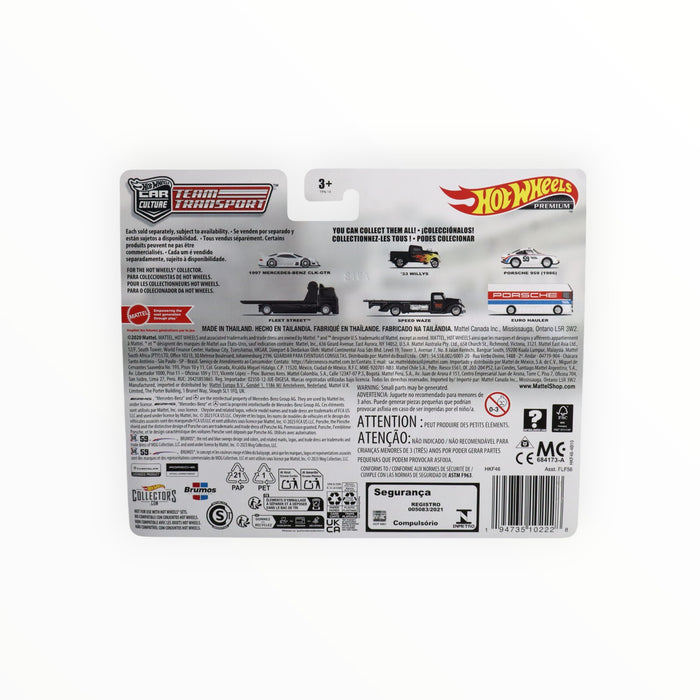 Hot Wheels 1997 Mercedes-Benz CLK-GTR / Fleet Street - Car Culture: Team Transport (2023) #59