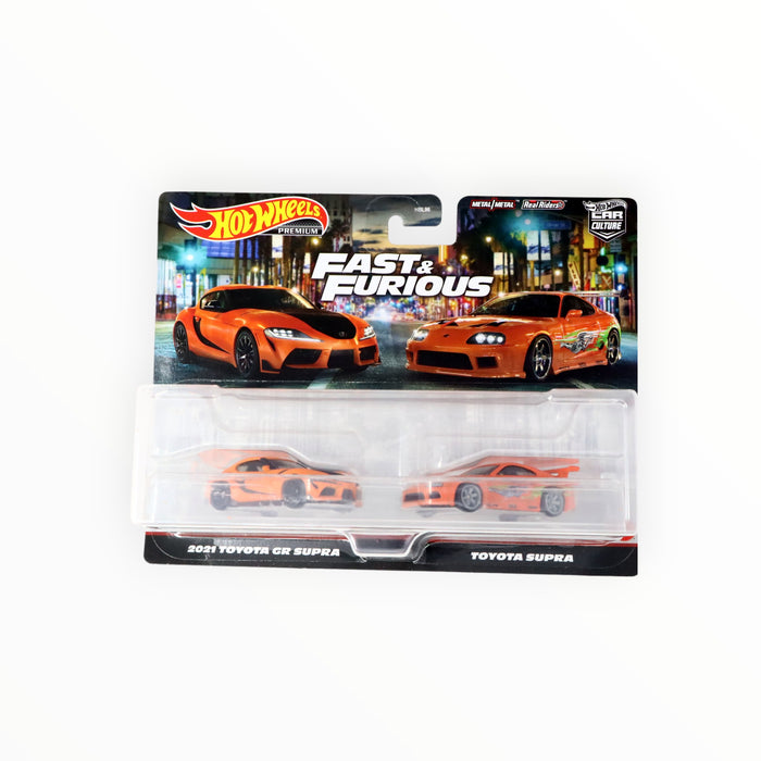 Hot Wheels 2021 Toyota GR Supra / Toyota Supra (Toyota Supra) Car Culture 2-Packs (2023)