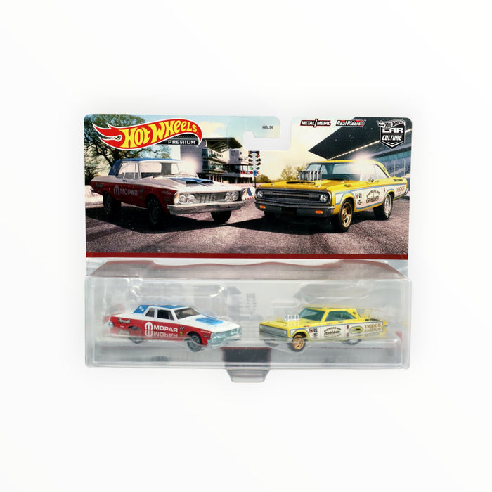 Hot Wheels 63 Plymouth Belvedere 426 Wedge / '65 Dodge Coronet - Car Culture 2-Packs (2023)