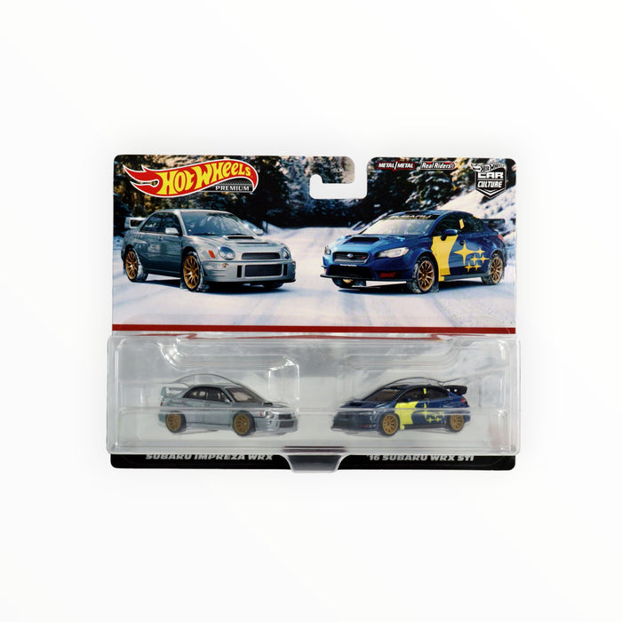 Hot Wheels Subaru Impreza WRX / '16 Subaru WRX STI (Subaru) Car Culture 2-Packs (2023)