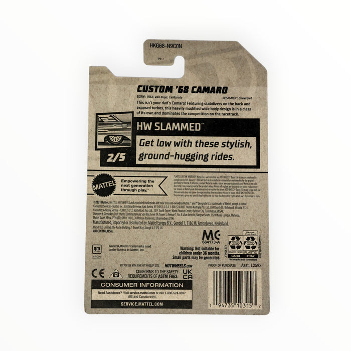 Hot Wheels Custom '68 Camaro - Mainline (2023) 228/250