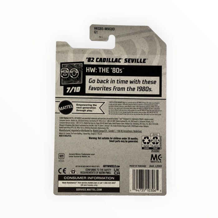 Hot Wheels '82 Cadillac Seville - Mainline (2023) 75/250