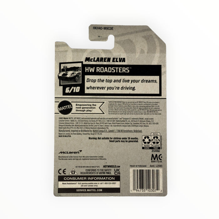 Hot Wheels McLaren Elva - Mainline (2023) 82/250