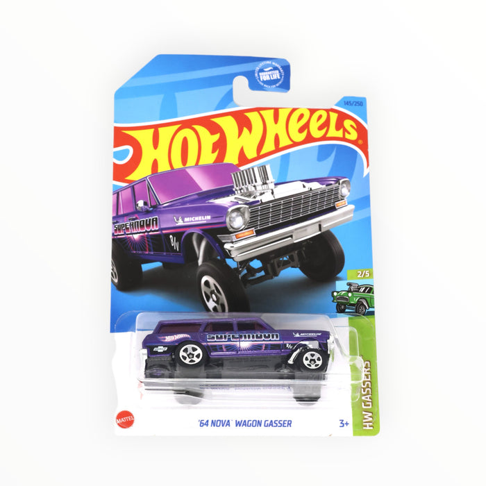 Hot Wheels '64 Nova Wagon Gasser - Mainline (2023) 145/250